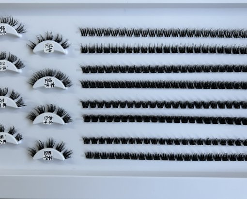 DIY cluster lashes catalogue 4