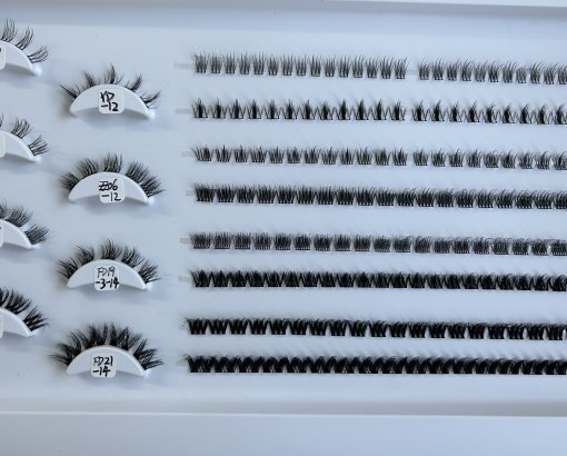 DIY cluster lashes catalogue 2